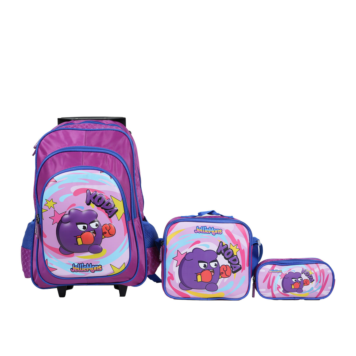 Kids School Bag with Strolley and wheel Poe