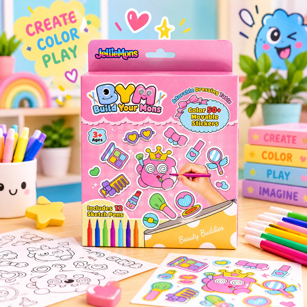 Build Your Own Mons – Fridge Stickers