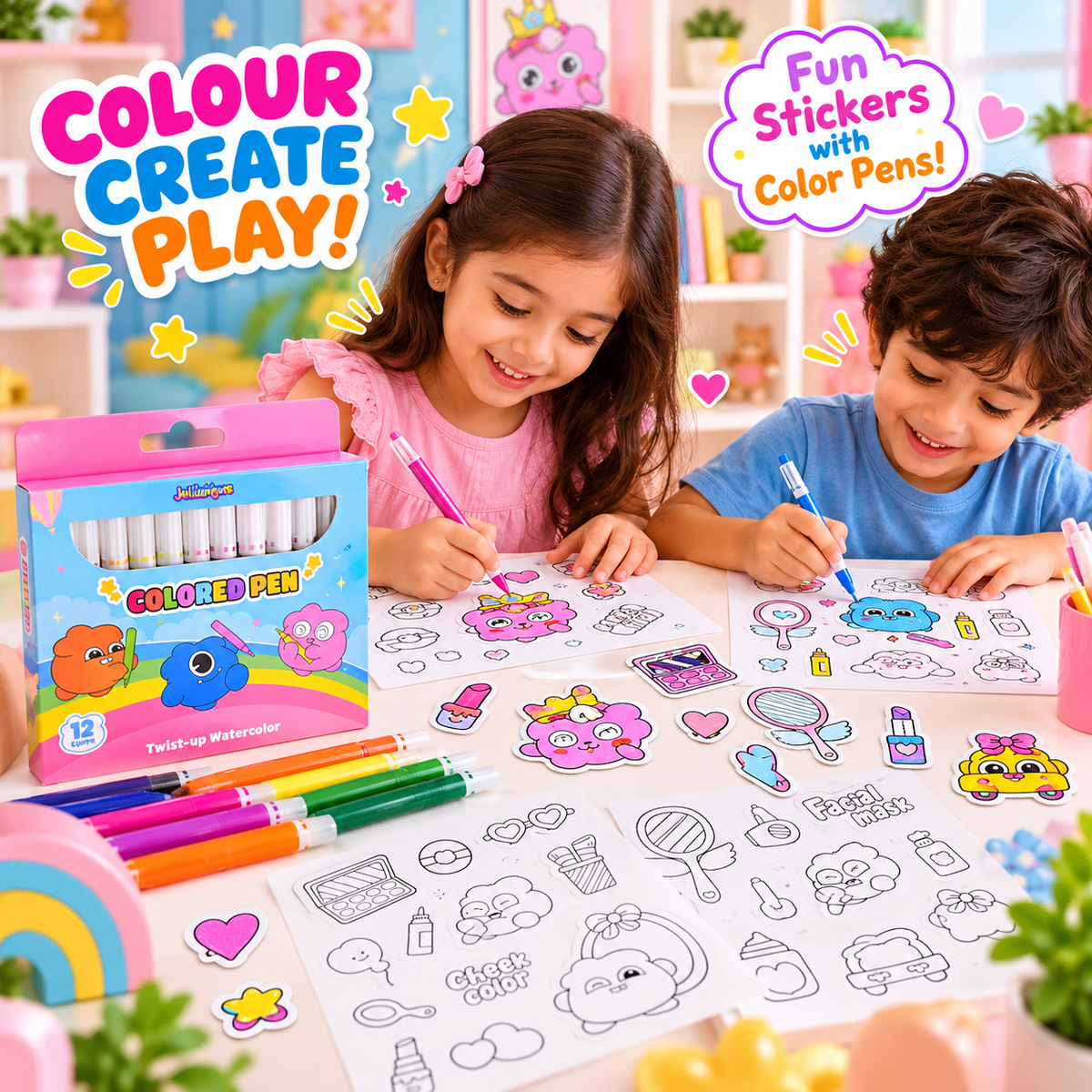 Build Your Own Mons – Fridge Stickers