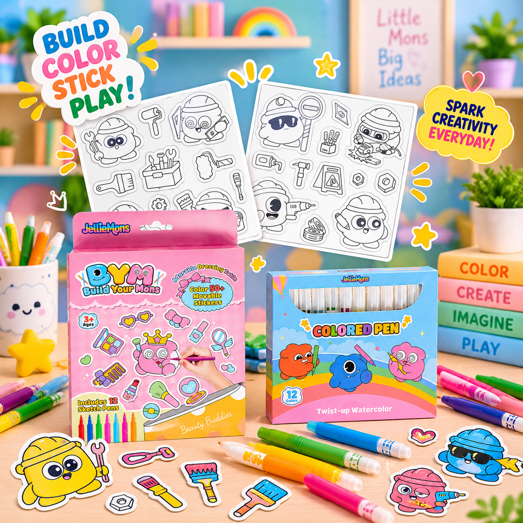 Build Your Own Mons – Fridge Stickers