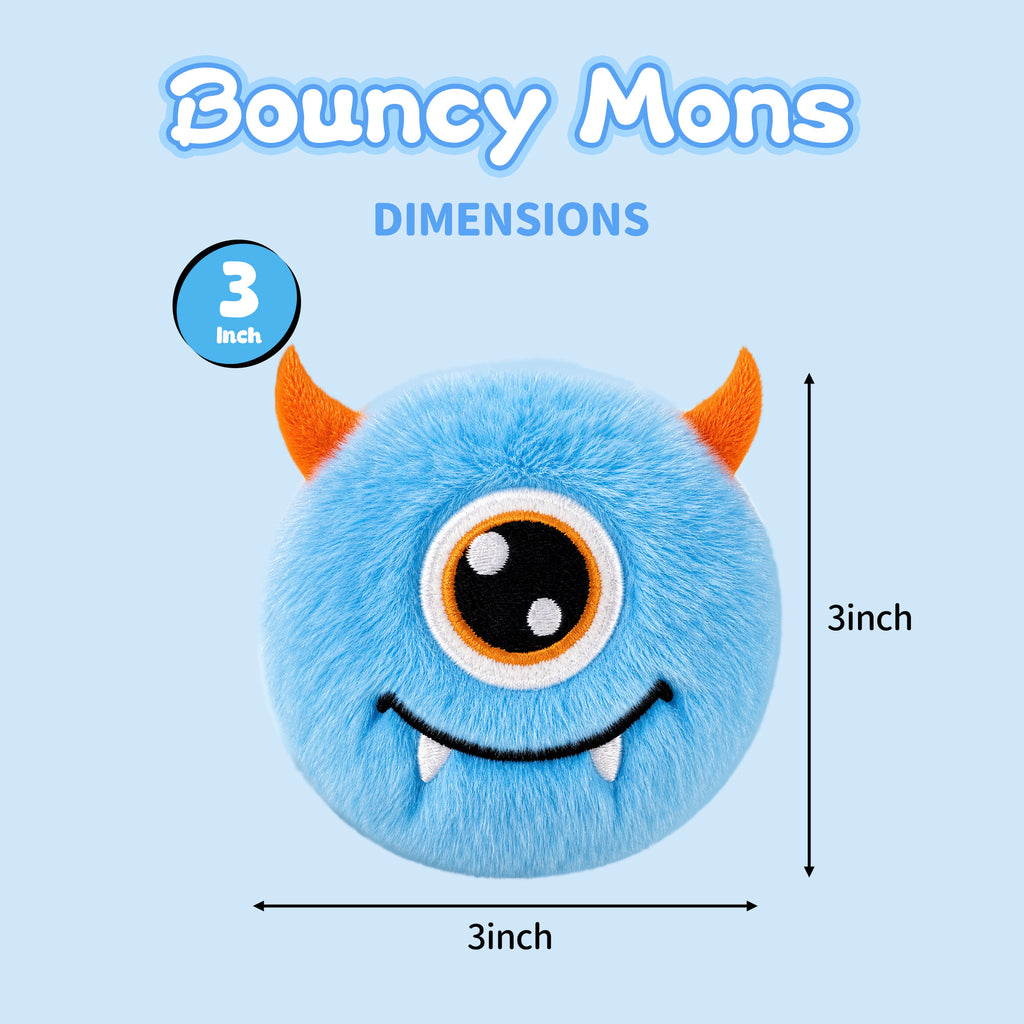 Jelliemon Bouncy Blue Monster 001