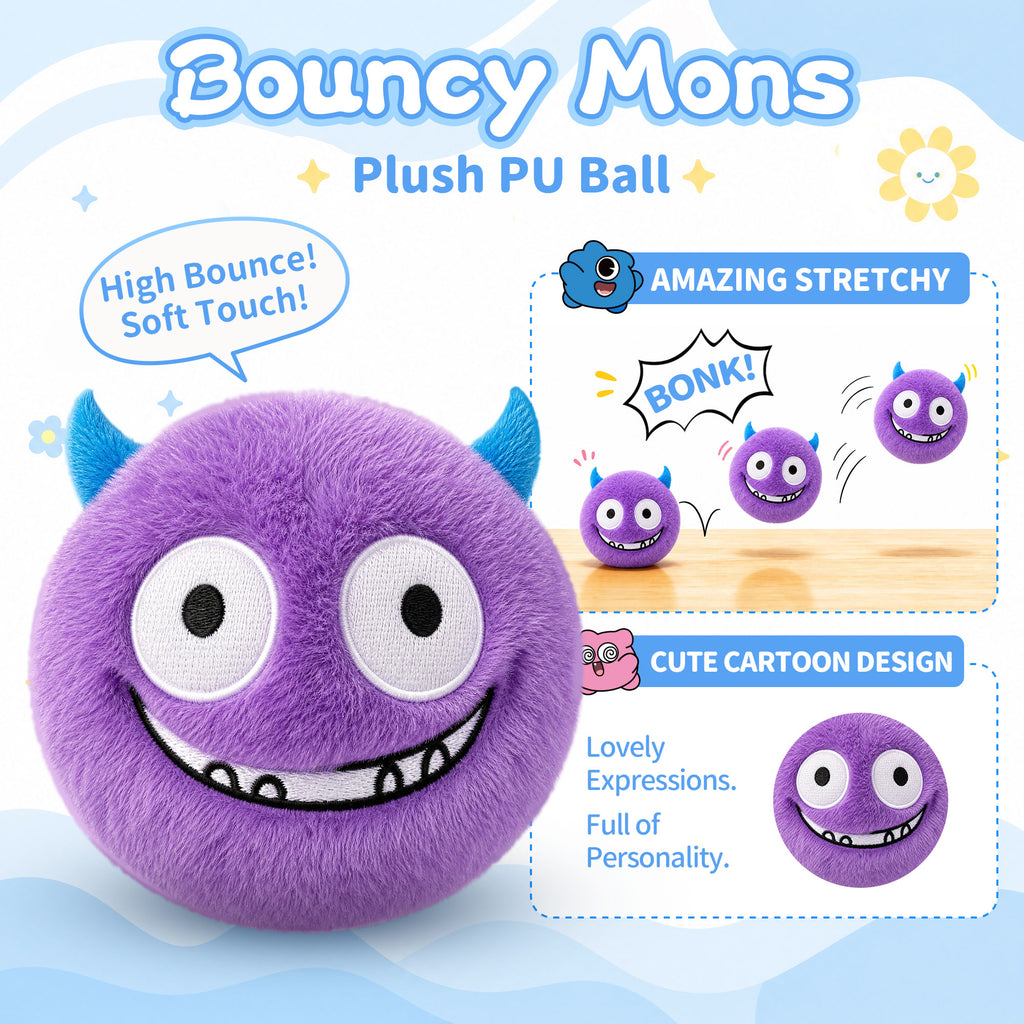 Jelliemons Bouncy Smiling Devil Purple 002