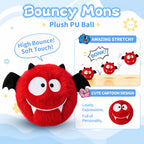 Jelliemons Bouncy Devil Bat Red 004