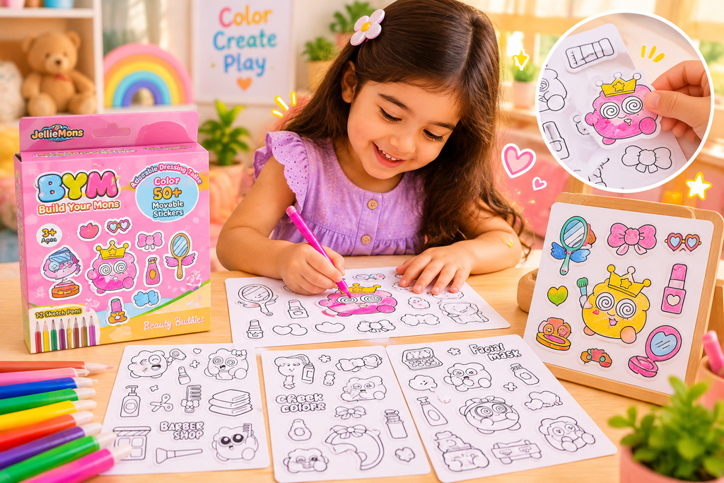 Build Your Own Mons – Fridge Stickers