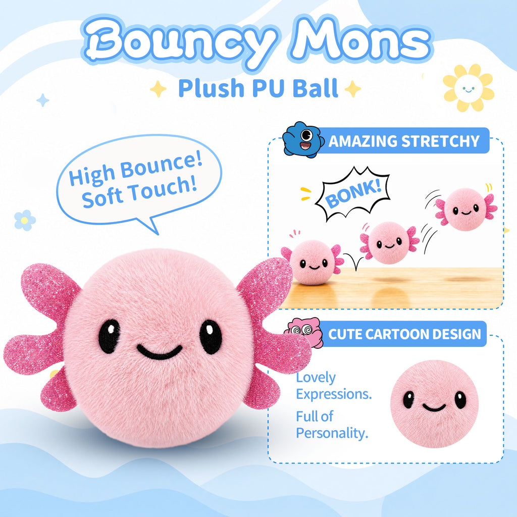 Jelliemons Bouncy Octo Pink 011