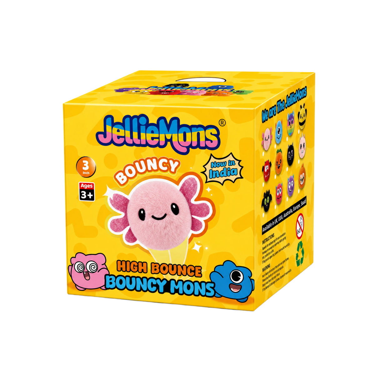 Jelliemons Bouncy Octo Pink 011