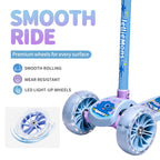 Space Themed Kick Scooters with LED Wheels - Poe
